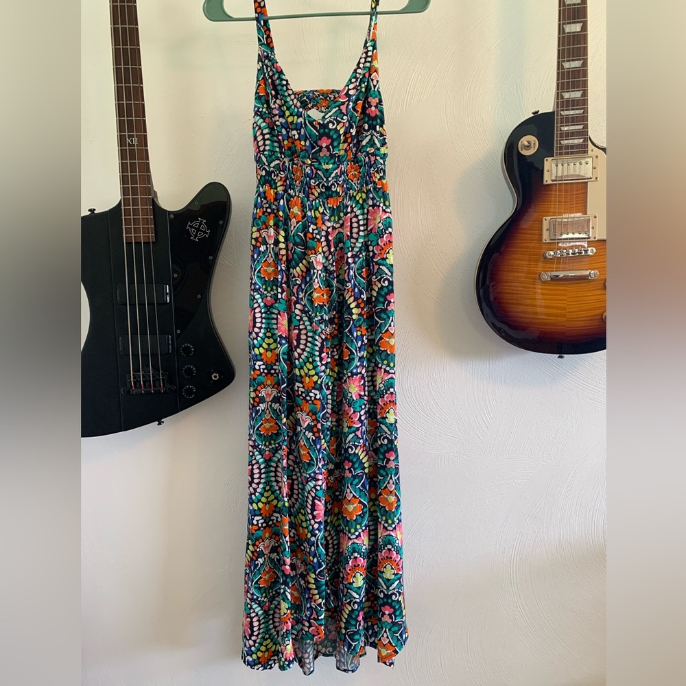 Old Navy Asymmetrical Sundress Spaghetti Strap